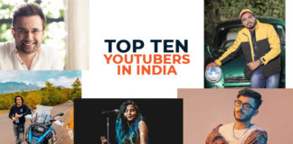 Top Ten YouTubers in India